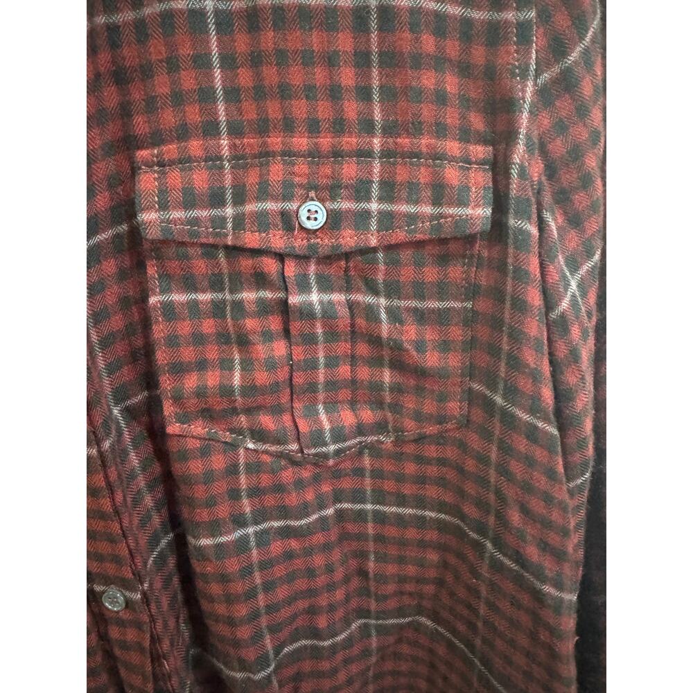 Paige maroon/black/white plaid - Picture 3 of 3